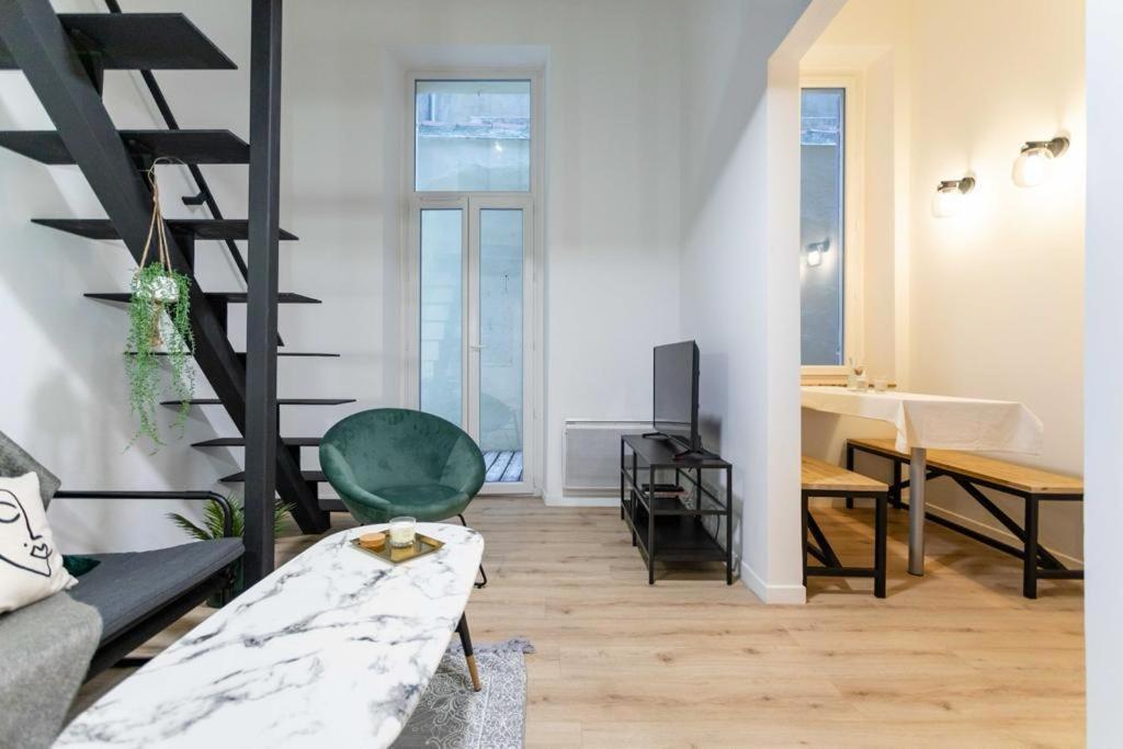 Grand T4 Avec 3Sdb - Quartier Joliette - Ideal Familles Et Groupes 마르세유 외부 사진